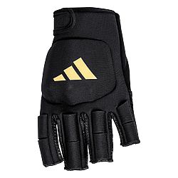ADIDAS Hokejové rukavice pre dospelých OD stredná/silná intenzita čierno-zlaté čierna S