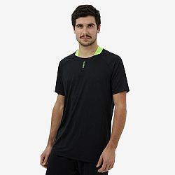 ALLSIX Pánsky tréningový dres na volejbal čierno-zelený čierna S