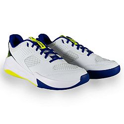 ALLSIX Volejbalová obuv unisex bielo-modro-žltá biela 45