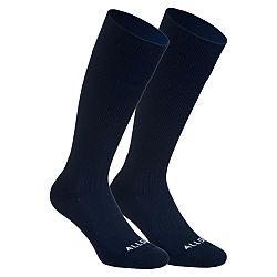 ALLSIX Vysoké ponožky na volejbal VSK500 námornícke modré 47-50