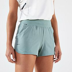 ARTENGO Dámske tenisové šortky TSH Light Argile khaki XL