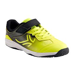 ARTENGO Detská tenisová obuv TS160 čierno-žltá žltá 29