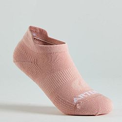 ARTENGO Detské nízke ponožky na tenis RS 160 3 páry modré, biele, ružové 35-38