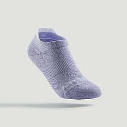 ARTENGO Detské športové ponožky RS 160 nízke 3 páry fialové, oranžové, ružové fialová 31-34