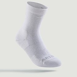 ARTENGO Detské športové ponožky RS 160 vysoké 3 páry tmavomodro-biele 31-34