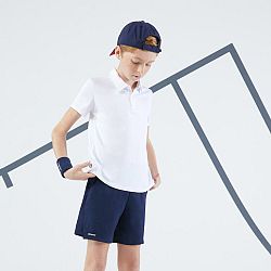 ARTENGO Detské tenisové šortky TSH Dry tmavomodré 12-13 r (151-160 cm)