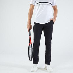 ARTENGO Pánske tenisové nohavice Essential čierne XL (W37 L34)