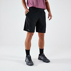 ARTENGO Pánske tenisové šortky Dry+ priedušné čierne 2XL