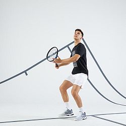 ARTENGO Pánske tenisové šortky Essential+ biele XL