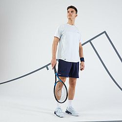 ARTENGO Pánske tenisové šortky Essential+ tmavomodré M