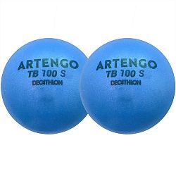 ARTENGO Penová tenisová loptička TB100×2 7 cm modrá