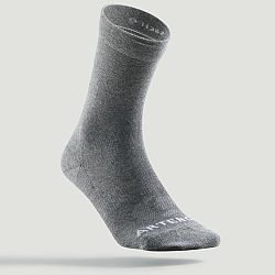 ARTENGO Športové ponožky RS 160 vysoké 3 páry sivé šedá 47-50