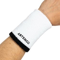 ARTENGO Tenisové potítko TP 100 XL čierno-biele