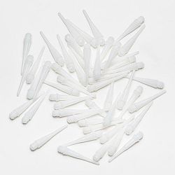 CANAVERAL Hroty na plastové šípky (Soft Tip) biele 50 ks
