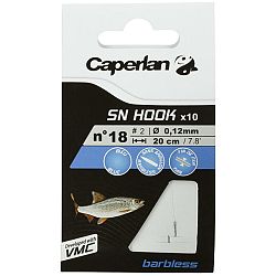 CAPERLAN Montované rybárske háčiky SN Hook barbless 22