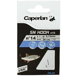 CAPERLAN Montované rybárske háčiky SN Hook modré 18