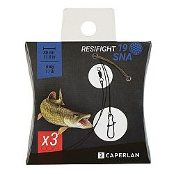 CAPERLAN Nástavec Resifight 19 na lov dravcov obrtlík + karabínka 5 kg 3 ks šedá No Size
