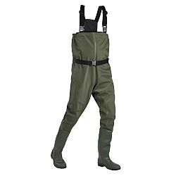 CAPERLAN Rybárske brodiace nohavice 100 PVC khaki 2XL (46-47)