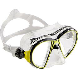 CRESSI Maska Air Crystal na šnorchlovanie a potápanie s prístrojom žltá čierna No Size