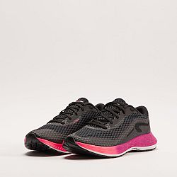 Dámska bežecká obuv Kiprun KD500 čierno-ružová čierna 36