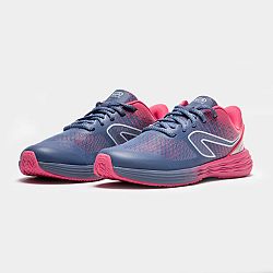 Detská obuv na atletiku AT 500 Kiprun Fast ružovo-modrá ružová 34