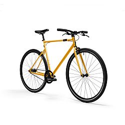 ELOPS Mestský bicykel Single Speed 500 žltý žltá M