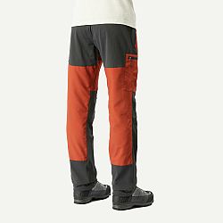 FORCLAZ Pánske odolné nohavice MT500 na horskú turistiku hnedá L (L33)