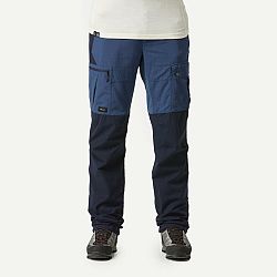 FORCLAZ Pánske odolné nohavice MT500 na horskú turistiku modrá L (L33)