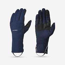 FORCLAZ Strečové dotykové rukavice MT500 na horskú turistiku tmavomodré 2XL