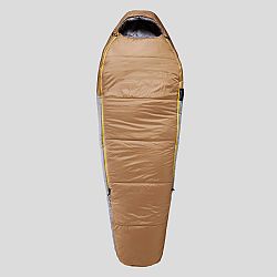 FORCLAZ Trekingový spací vak MT500 od 0 °C polyesterový hnedá XL