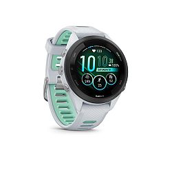 GARMIN Inteligentné športové hodinky s GPS a kardiom Forerunner 265S Music biele