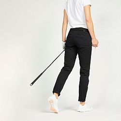 INESIS Dámske golfové nohavice čierne 2XS (L30)