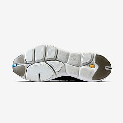 KALENJI Pánska bežecká obuv Jogflow 500.1 tmavosivo-žltá šedá 44