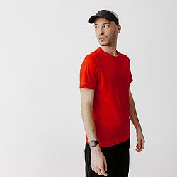 KALENJI Pánske bežecké tričko červené M
