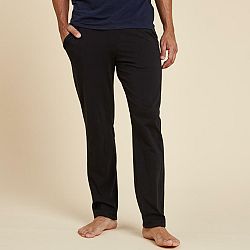KIMJALY Pánske nohavice na jogu ekologicky navrhnuté čierne L (W34 L34)