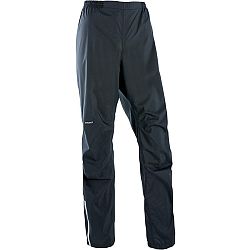 KIPRUN Dámske nepremokavé nohavice do dažďa čierne L (W35 L31)