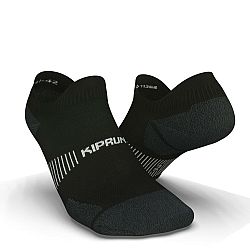 KIPRUN Ekologicky navrhnuté bežecké ponožky Run900 neviditeľné tenké čierne 35-36