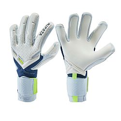 KIPSTA Brankárske futbalové rukavice F900 Resist pre dospelých bielo-modro-žlté šedá 9,5