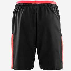 KIPSTA Detské futbalové šortky Viralto Axton čierno-ružové čierna 14-15 r (161-172 cm)