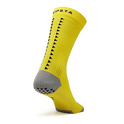 KIPSTA Detské polovysoké futbalové ponožky Viralto MiD II Club žlté žltá 35-36