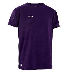 KIPSTA Detský futbalový dres s krátkym rukávom Viralto Club fialový fialová 5-6 r (113-122 cm)