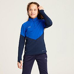 KIPSTA Dievčenské futbalové nohavice Viralto+ modré 10-11 r (141-148 cm)