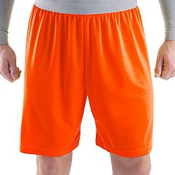 KIPSTA Futbalové šortky F100 pre dospelých oranžové červená S