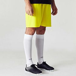 KIPSTA Futbalové šortky pre dospelých F100 žlté žltá 2XL