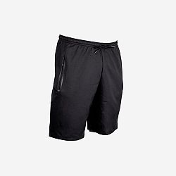 KIPSTA Futbalové šortky s vreckami na zips VIRALTO ZIP čierne L