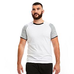KIPSTA Futbalové tímové tričko T100 biele XS