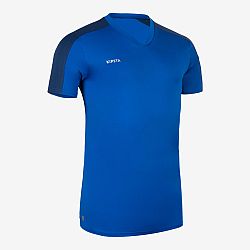 KIPSTA Futbalový dres Essentiel s krátkym rukávom modrý M