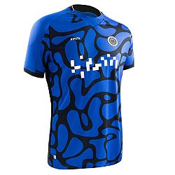 KIPSTA Futbalový dres VIRALTO II s krátkym rukávom modro-čierny modrá L