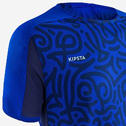 KIPSTA Futbalový dres Viralto Solo Letters s krátkym rukávom modrý M