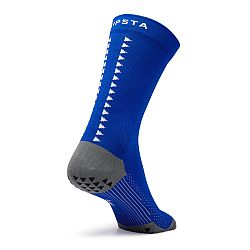 KIPSTA Krátke protišmykové futbalové ponožky VIRALTO II MiD modré 41-42